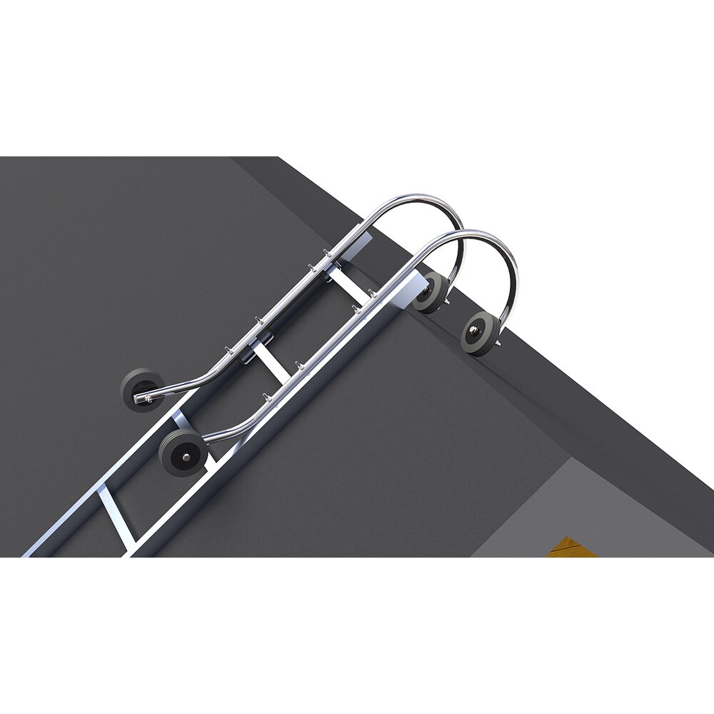 DS 804 - Soporte de gancho y de deslizamiento para una escalera para el techo